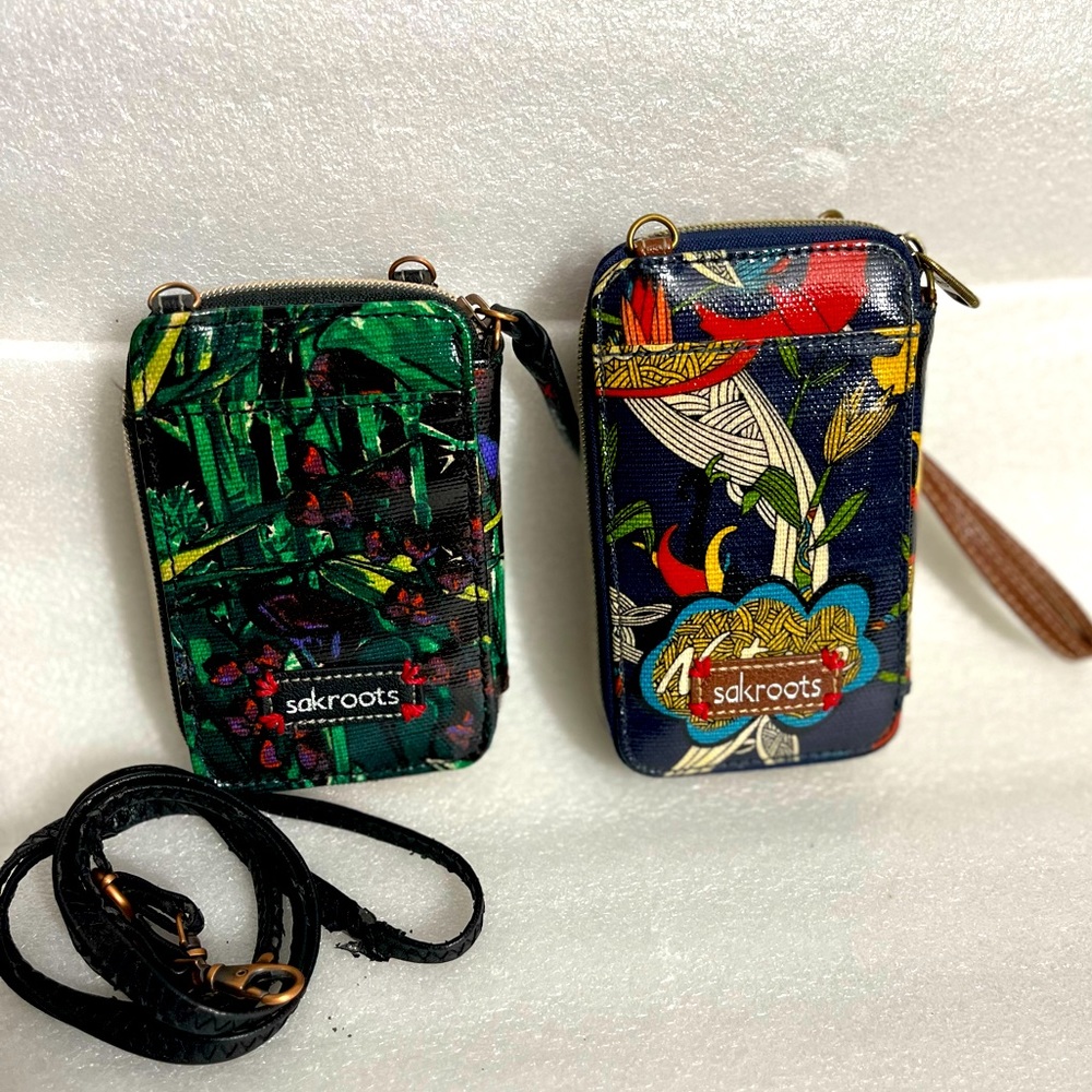 Sakroots wallets pair cute wristlet and crossbody